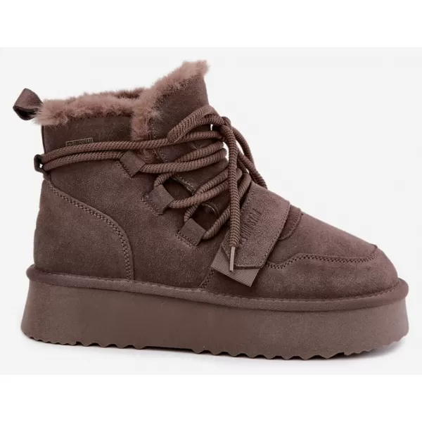  Дамски обувки BIG STAR SHOES UU274315 КАФЯВИ/БЕЖОВИ СЕНКИ 