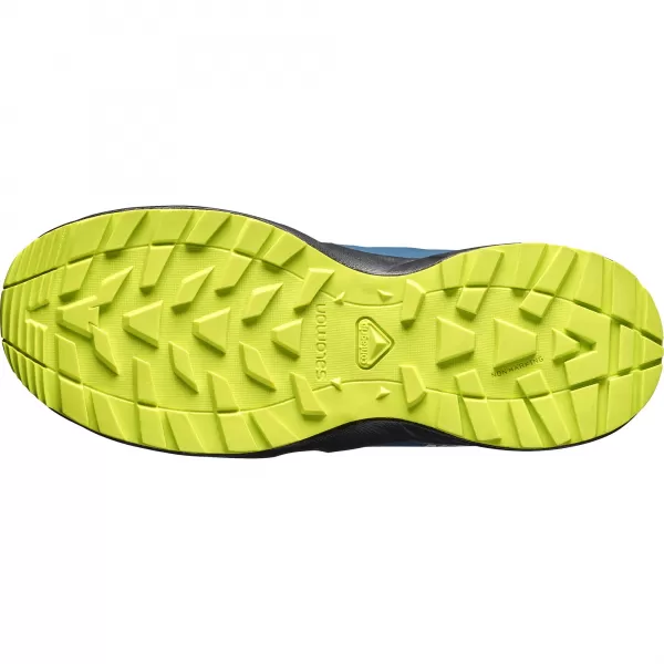  Детски обувки SALOMON OUTSCAPE WATERPROOF L49212500 MYKONOS BLUE/BLACK/ACID LIME 