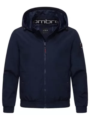 Мъжко яке OMBRE C585 МОРСКО СИНЬО