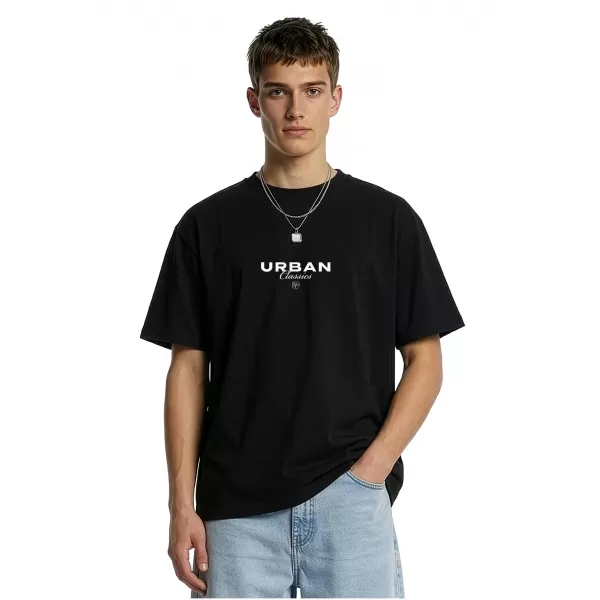 Мъжка тениска URBAN CLASSICS TB8665 ЧЕРЕН 