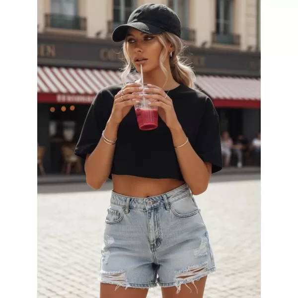  Дамска блуза DSTREET RY2496 ЧЕРЕН 