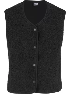 Дамски елек URBAN CLASSICS TB8011 ЧЕРЕН