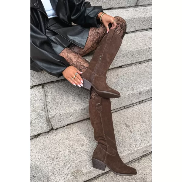  Дамски боти BIG STAR SHOES UU274519 ШОКОЛАД 