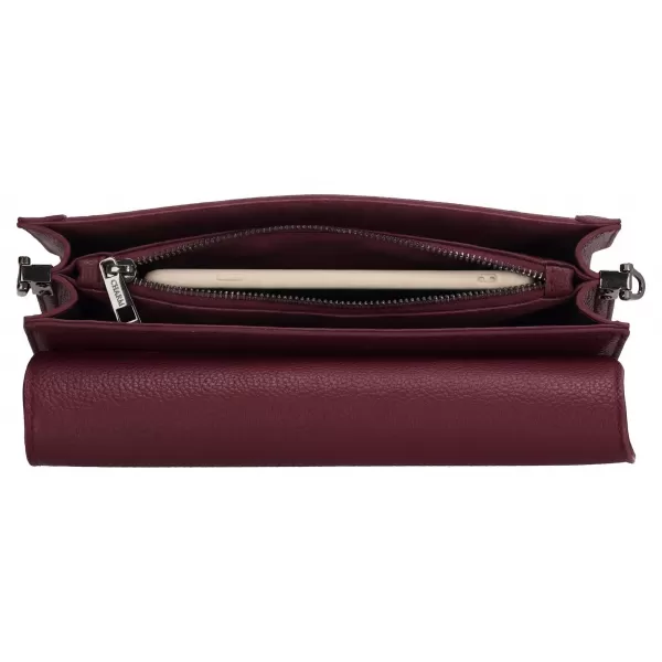  Дамска чанта CHARM LONDON Monaco W01440 Bordeaux red ЧЕРВЕНО БОРДО 