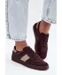 Дамски кецове BIG STAR SHOES UU274438 КАФЯВИ/БЕЖОВИ СЕНКИ