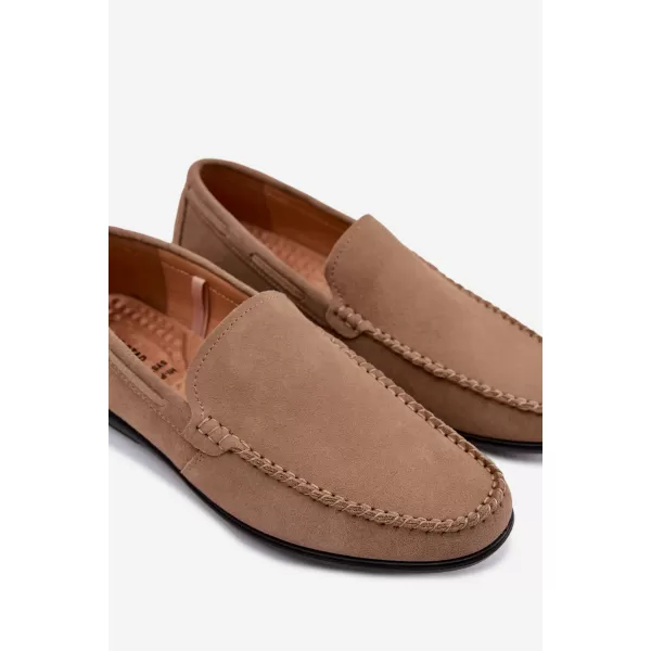  Мъжки мокасини BIG STAR SHOES TT174201 БЕЖОВО 