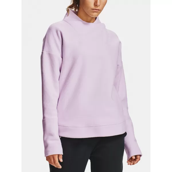  Дамски суичър UNDER ARMOUR RECOVER FLEECE WRAP NECK 1356347-570 ЛИЛАВО 
