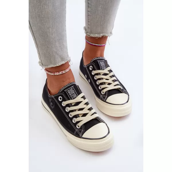  Дамски кецове BIG STAR SHOES NN274269 ЧЕРЕН 