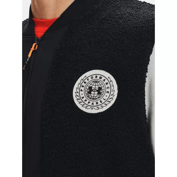  Мъжко яке UNDER ARMOUR UA RIVAL FLC ALMA MATER BMBR 1366300-001 ЧЕРЕН 