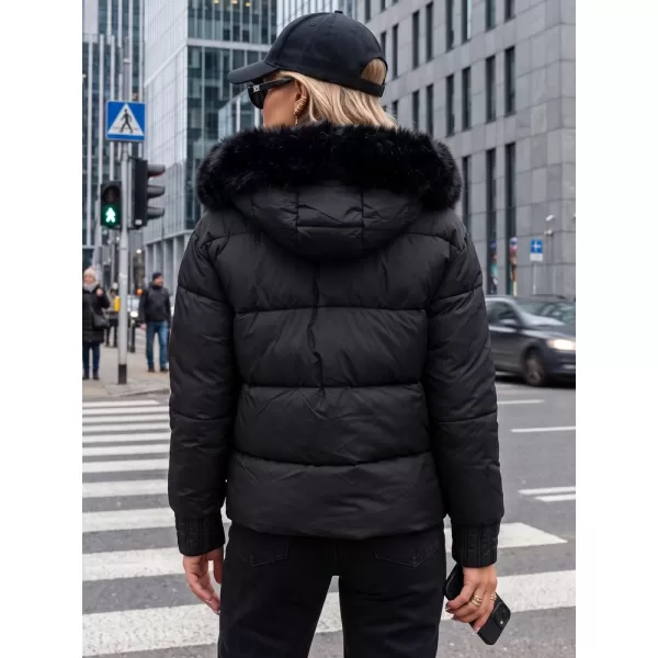  Дамско яке DSTREET TY5828 ЧЕРЕН 