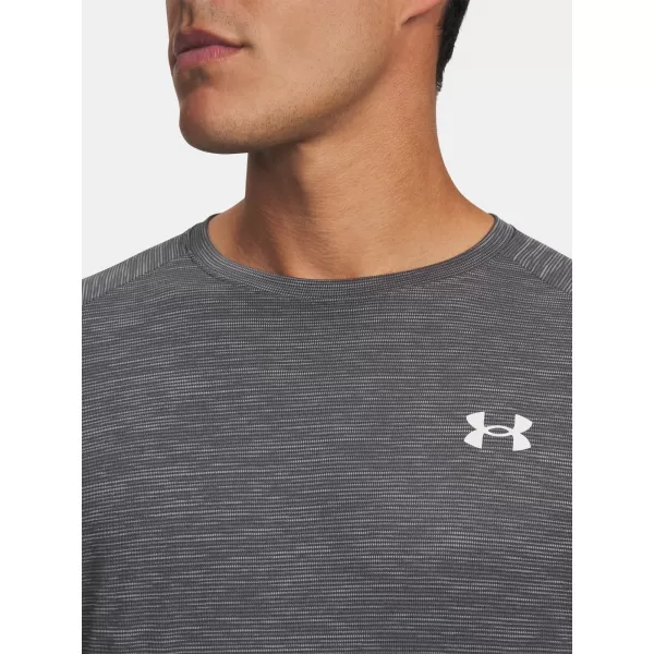  Мъжка тениска UNDER ARMOUR TECH TEXTURED SS 1382796-026 СИВО 