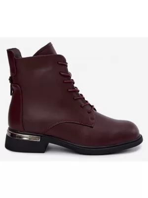 Дамски боти до глезена VINCEZA 86450 БОРДО
