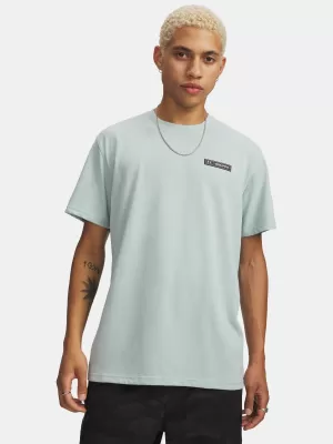 Мъжка тениска UNDER ARMOUR HW ARMOUR LABEL SS 1382831-477 СИНЬО