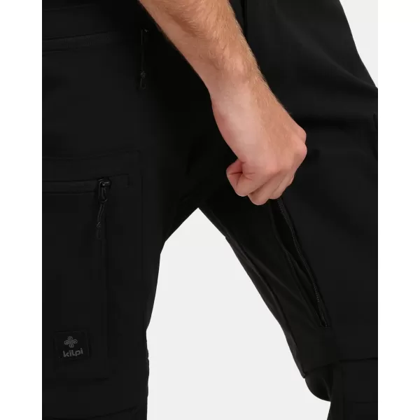  Мъжки панталон KILPI SURVIVOR-M 1M0403KI ЧЕРЕН 