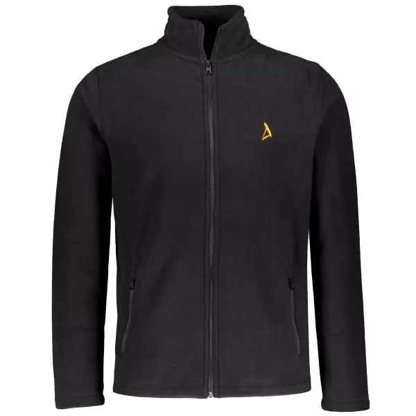  Мъжки поларен суичър ALTISPORT ALM002852 ЧЕРНО И ЗЛАТНО 