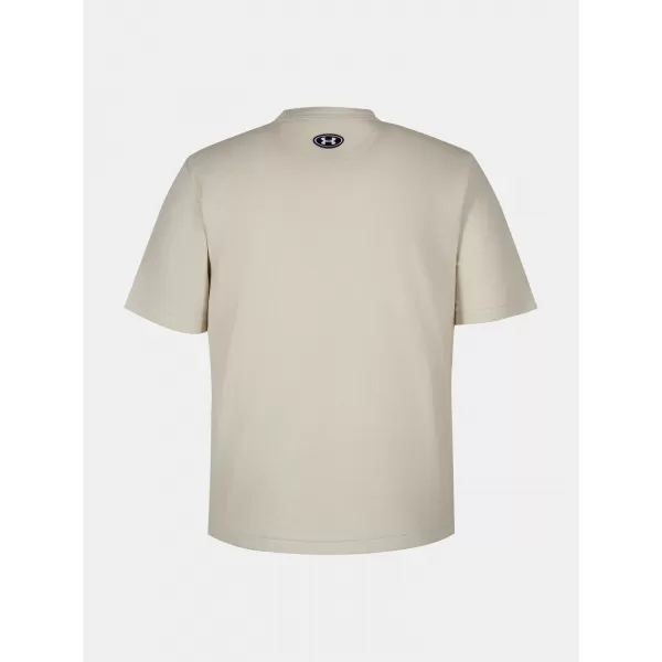  Мъжка тениска UNDER ARMOUR ICON SW TERRY SS 6009441-110 БЯЛО 