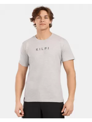 Мъжка тениска KILPI VIBE-M 1M0373KI СВЕТЛО СИВО