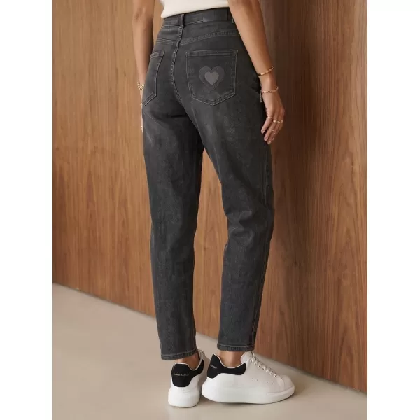  Дамски дънки DSTREET 1 UY3202 ЧЕРЕН 