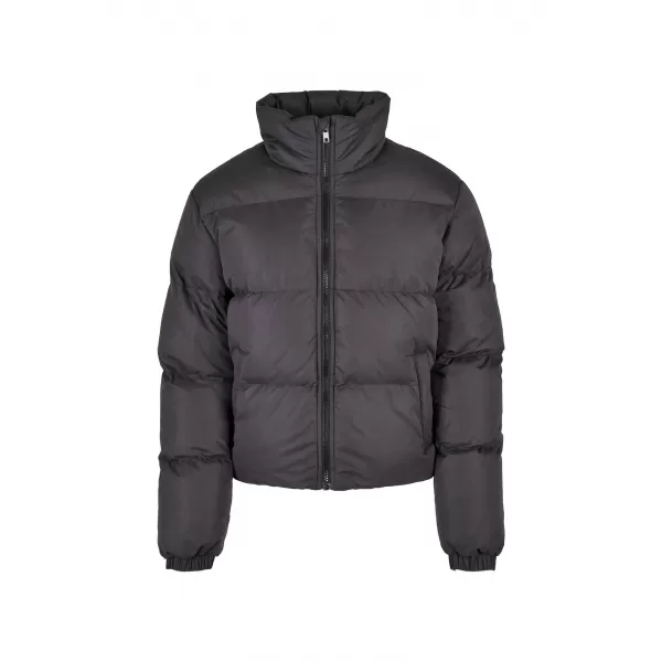  Дамско ватирано яке URBAN CLASSICS TB8713-00007 ЧЕРЕН 