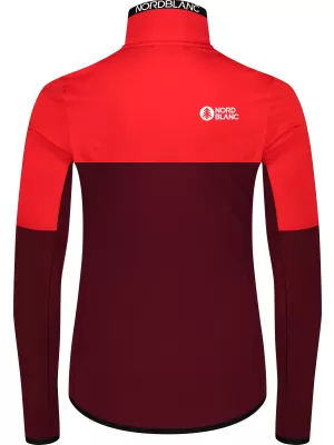 Дамски суичър powerfleece NORDBLANC IDOL NBSFL8337 БОРДО