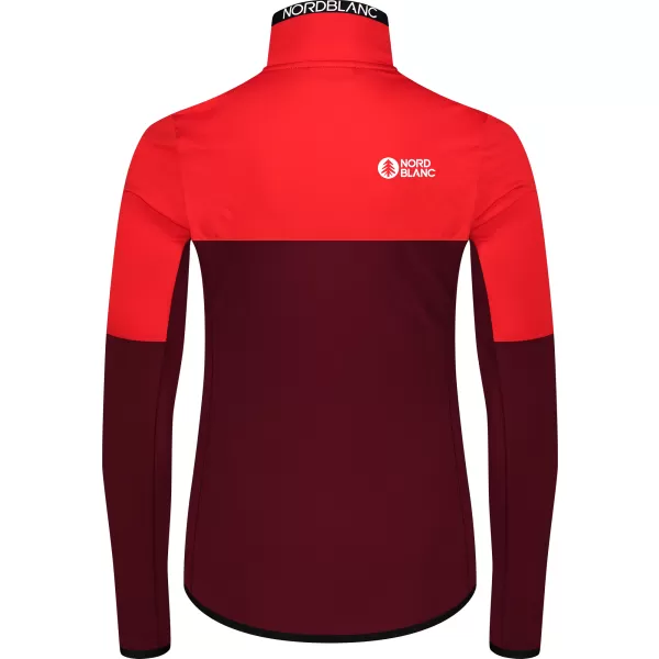  Дамски суичър powerfleece NORDBLANC IDOL NBSFL8337 БОРДО 
