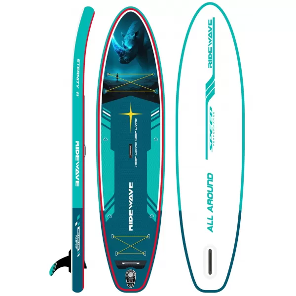  Дъска за гребане RIDEWAVE ABYSSOUL 11' COMBO НЕОПРЕДЕЛЕН 