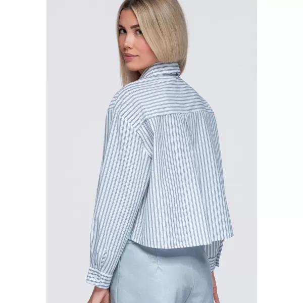 Дамска риза OMBRE OW-SH-E0069 СИВО 
