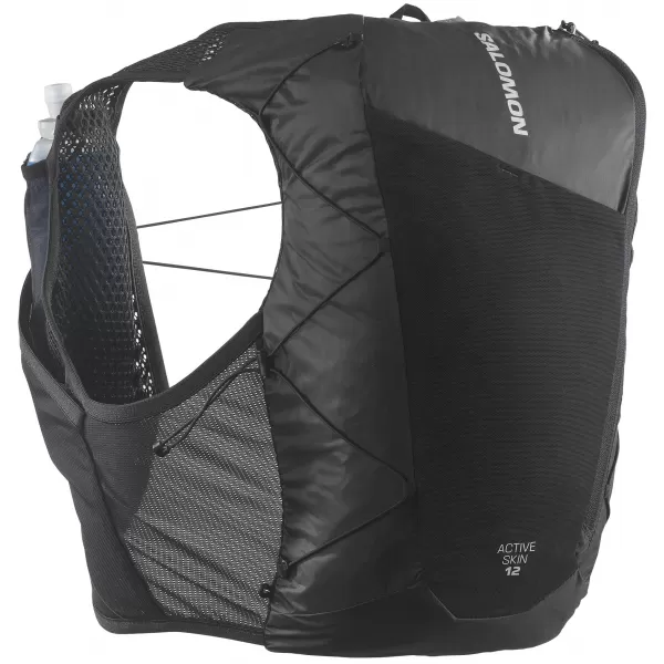  Раница SALOMON ACTIVE SKIN 12 LC2177400 ЧЕРЕН/МЕТАЛ 