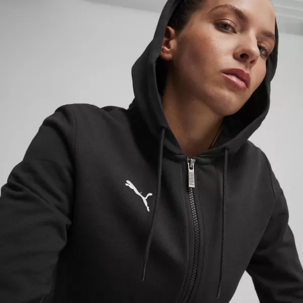  Дамски суичър PUMA TEAMGOAL CASUALS HOODED JACKET WMN 658597-03 ПУМА ЧЕРНА/ПУМА БЯЛА 