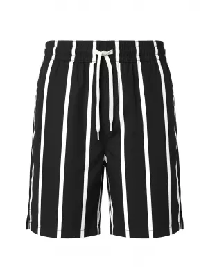 Мъжки шорти URBAN CLASSICS TB8430-00826 ЧЕРНО/БЯЛО