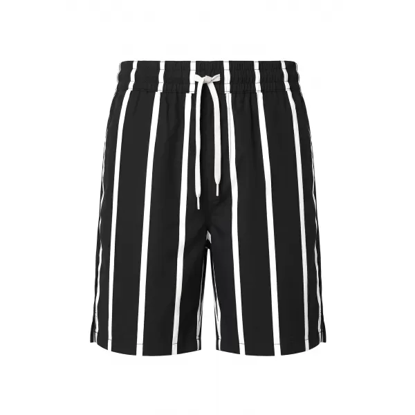  Мъжки шорти URBAN CLASSICS TB8430-00826 ЧЕРНО/БЯЛО 