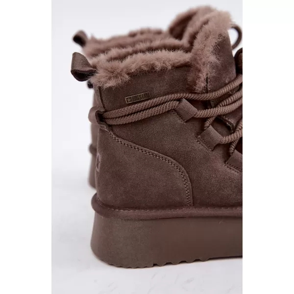  Дамски обувки BIG STAR SHOES UU274315 КАФЯВИ/БЕЖОВИ СЕНКИ 