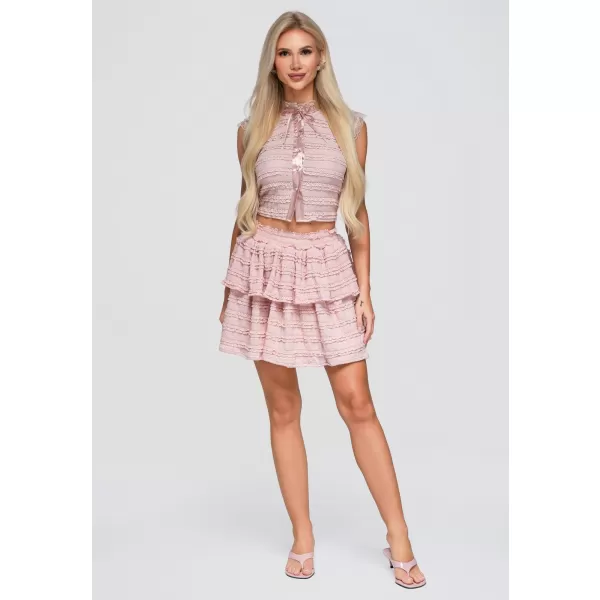  Дамска пола OMBRE OW-GL-E0014 РОЗОВО 