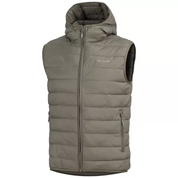  Мъжка жилетка PENTAGON AURORA 2.0 PUFFER HOODED VEST K04011-2.0 ЗЕЛЕНО 