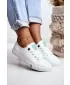 Дамски кецове BIG STAR SHOES GG274006 БЯЛО/ЗЕЛЕНО