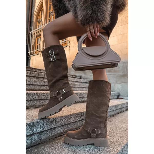  Дамски боти BIG STAR SHOES OO274A182 БЕЖОВО 