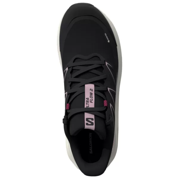  Дамски обувки SALOMON ULTRA FLOW 2 GORE-TEX L49299500 ЧЕРНО/ЗОРНО РОЗОВО/ВАНИЛОВ ЛЕД 