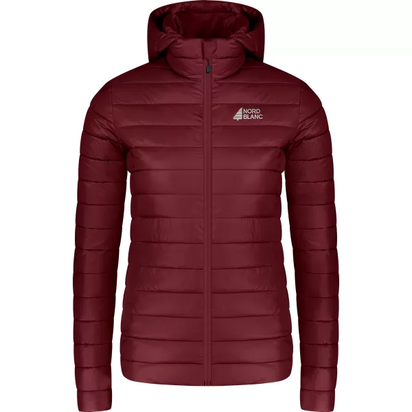  Дамско ватирано яке NORDBLANC NIMBUS WJL8395 БОРДО 
