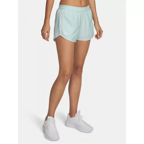 Дамски шорти UNDER ARMOUR TECH PLAY UP SHORTS 1389882-703 ЗЕЛЕНО 