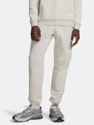 Мъжки спортен панталон UNDER ARMOUR ICON FLEECE JOGGER 1373882-110 БЯЛО