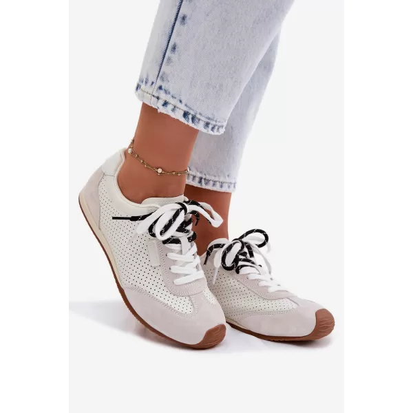  Дамски кецове BIG STAR SHOES TT274555 БЯЛО 