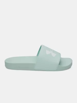 Дамски чехли UNDER ARMOUR UA W ARMR SLIDE 6007532-703 ЗЕЛЕНО