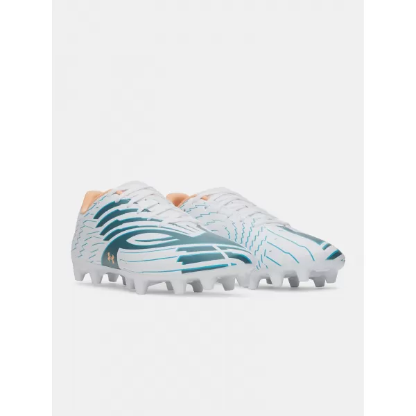  Футболни обувки UNDER ARMOUR U SHADOW CLUB 4 FG 6006232-101 БЯЛО 
