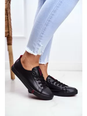 Дамски кецове BIG STAR SHOES GG274007 ЧЕРЕН