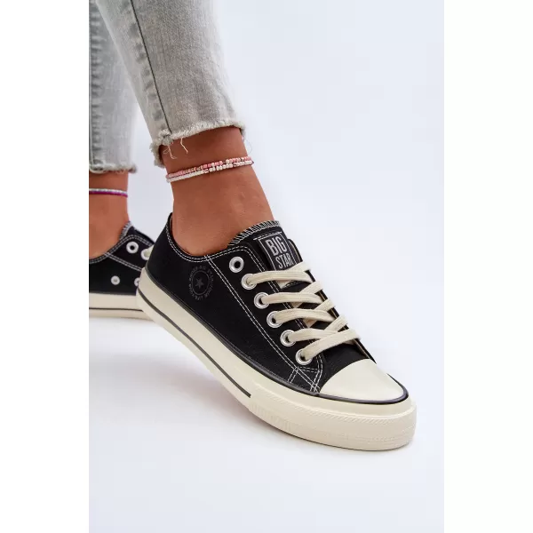  Дамски кецове BIG STAR SHOES NN274269 ЧЕРЕН 