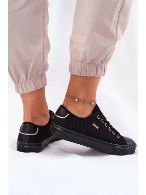 Дамски кецове BIG STAR SHOES RR274765 ЧЕРЕН