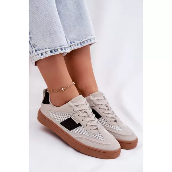  Дамски кецове BIG STAR SHOES TT274758 СИВО 