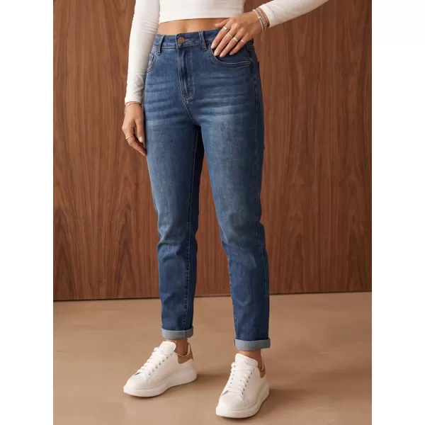  Дамски дънки DSTREET 1 UY3268 СИНЬО 