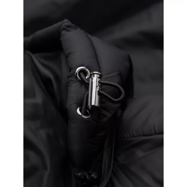  Мъжко зимно яке OMBRE OM-JALJ-0263 ЧЕРЕН 