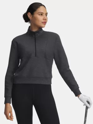 Дамски суичър UNDER ARMOUR DRIVE MIDLAYER PULLOVER 6005752-004 ЧЕРЕН